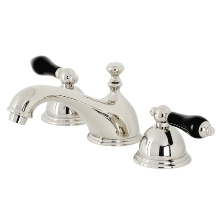 Kingston Brass KS3966PKL Duchess Widespread Bathroom Faucet W/ Brass Pop-Up, Nickel KS3966PKL